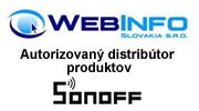 Distribútor sonoff zariadení pre Slovensko