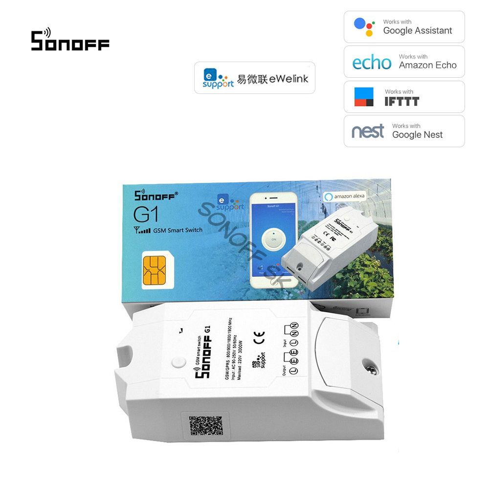 Gsm реле sonoff g1