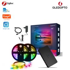 Gledopto GL-SN-003K TV synchronizácia s LED pásikom s okolitým svetlom HDMI 3.0 (pre max. 65″ TV)