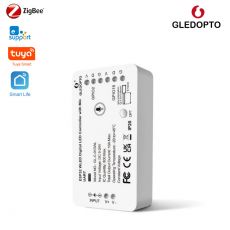 Gledopto GL-C-010WL 5V-24V inteligentný IC LED ovládač s Wi-Fi (WLED firmware) s mikrofónom